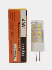 Лампочка Ecola G4 LED 220B
