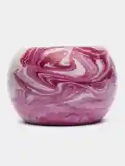 Зеленый кашпо ваза