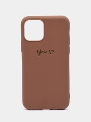 Чехол с  надписью you,me love для Apple iPhone 11, 11Pro, 11ProMax, XS, XS Max, XR ,7 8