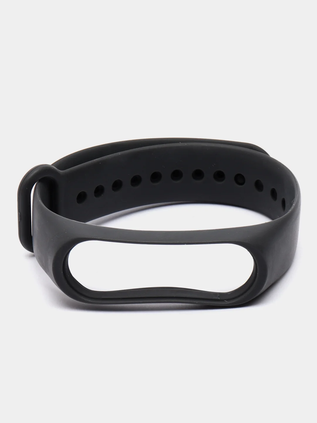 Серый силиконовый ремешок для Xiaomi Mi Band 3, Mi Band 4, Сяоми Ми бэнд 3,4