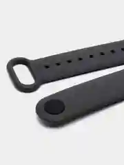 Серый силиконовый ремешок для Xiaomi Mi Band 3, Mi Band 4, Сяоми Ми бэнд 3,4