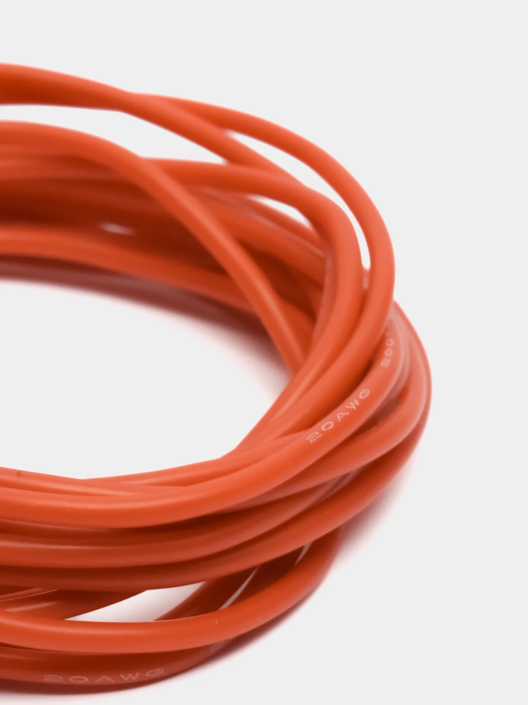 Красный провод 20AWG луженая медь в силиконовой изоляции, 1*0.5мм2, отрезок 2 метра