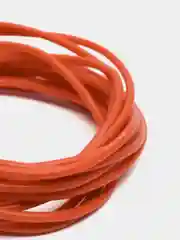 Красный провод 20AWG луженая медь в силиконовой изоляции, 1*0.5мм2, отрезок 2 метра