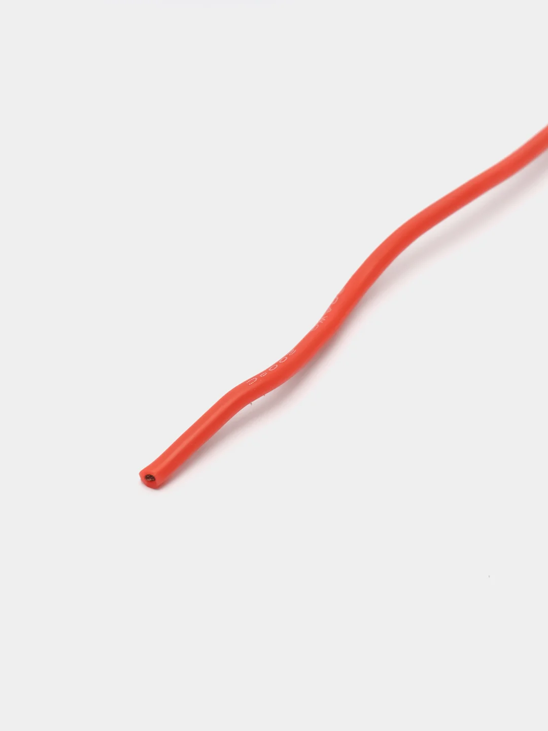 Красный провод 20AWG луженая медь в силиконовой изоляции, 1*0.5мм2, отрезок 2 метра