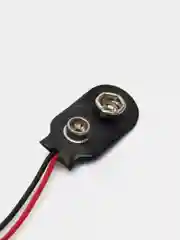 Батарейный отсек Крона BS-IS черный tail 100мм (5 штук)