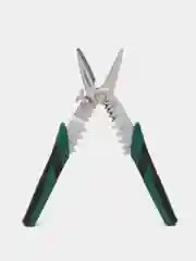 Желтый многофункциональный инструмент для зачистки проводов (Стриппер), клещи электрика