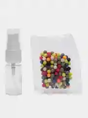 Алый аквамозайка, 200 бусин, набор для творчества