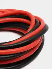 Кабель 12AWG луженая медь 1*3.4мм (термостойкий силикон 680 жил) (2м красный + 2м черный)