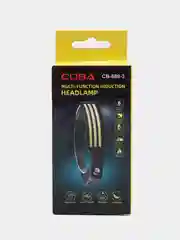 Фонарь налобный диодный "Coba", заряжаемый от USB, белый свет, аккумуляторный