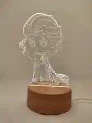 Желтый подарочный 3D светильник-ночник, с кнопкой вкл/выкл, питание USB, подарок на 8 марта