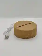 Лимонный подарочный 3D светильник - ночник с кнопкой вкл/выкл, питание USB, подарок на 8 марта