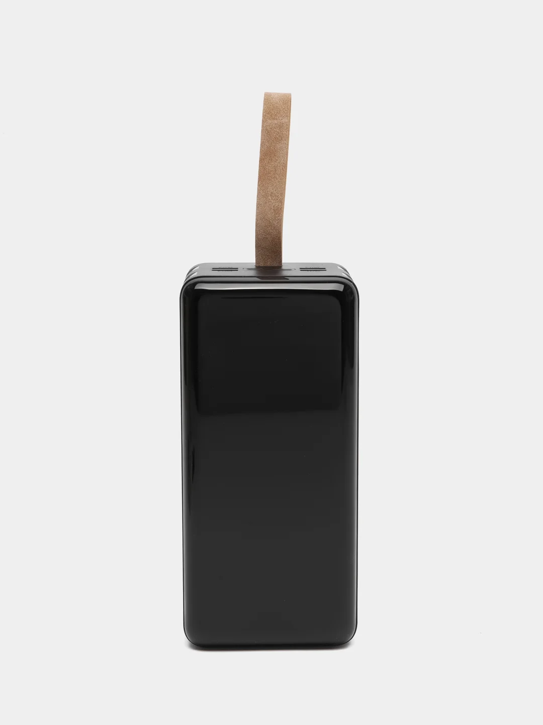 Черный внешний аккумулятор Powerbank 80000 мАч с быстрой зарядкой