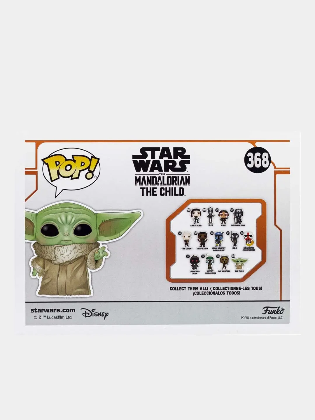 Фигурка Funko POP! "Мандалорец-Малыш" (368), Star Wars