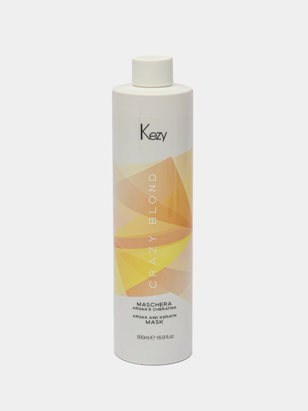 Kezy Crazy Blond маска возвращающая жизненную силу и блеск поврежденным волосам 500 мл