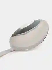 Прозрачный половник металический, Ложка большая,  Ложка шумовкв, Лопатка, Нержавейка 26 см