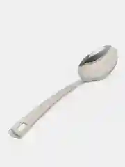 Прозрачный половник металический, Ложка большая,  Ложка шумовкв, Лопатка, Нержавейка 26 см