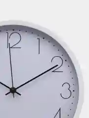 Серый меланж часы настенные 30 см