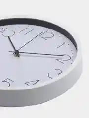 Серый меланж часы настенные 30 см