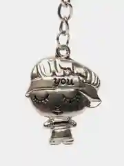 Серый металлик брелки парные металлические LOVE YOU