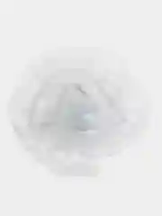 Бант школьный, на резинке, белый, 2 штуки