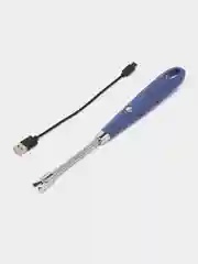 Голубой зажигалка электронная, плазменная, с USB и Type-C зарядкой