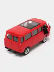 Красный металлическая коллекционная машинка УАЗ СГР (Буханка)
