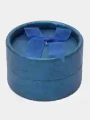 Синий подарочная коробочка для кольца