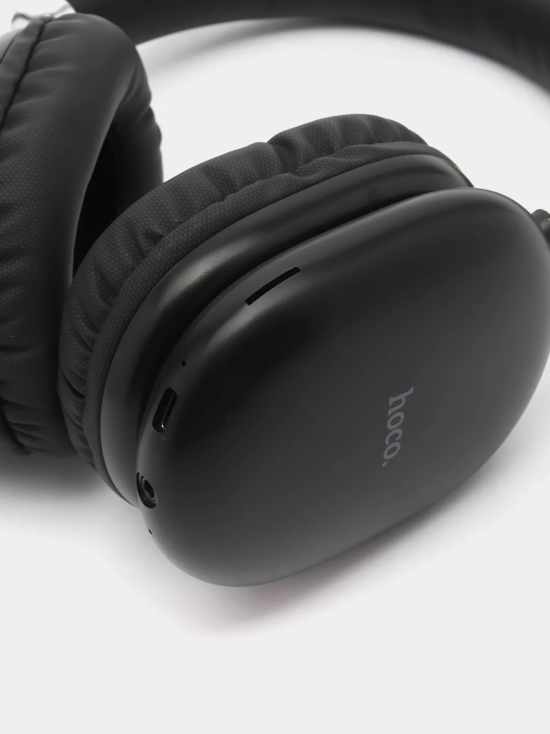 Черный полноразмерные Беспроводные наушники HOCO W35 MAX NEW UPGRADE MicroSD Bluetooth AUX