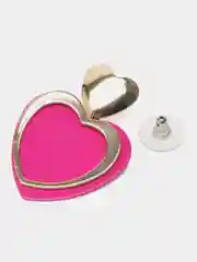 Розовый серьги