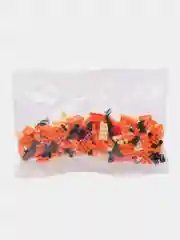 Оранжевый конструктор из мини блоков 3D , 3Д фигура, LED Конструктор