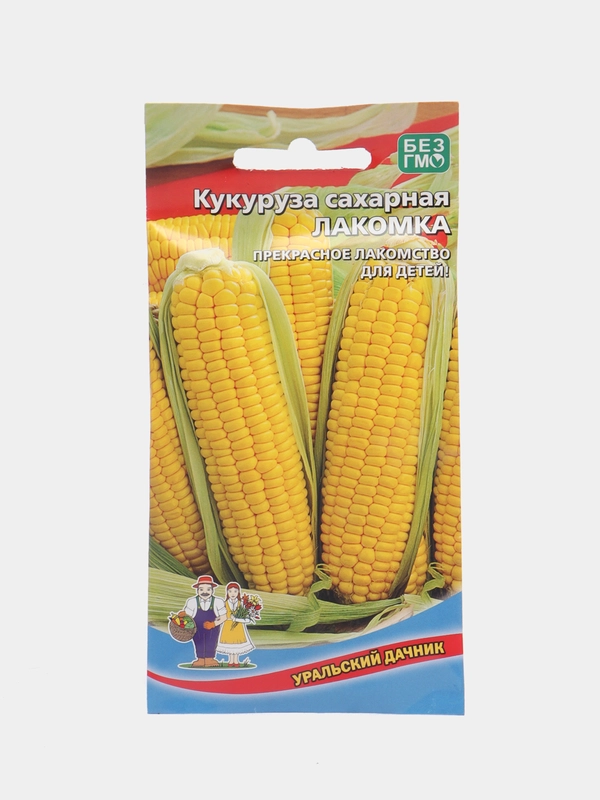 Кукуруза Лакомка сахарная 5г семена (Уральский дачник)