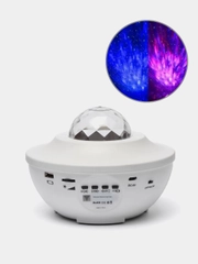 Ночник-светильник, проектор звездного неба с пультом и Bluetooth колонкой