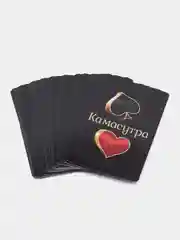 Черный карты игральные Камасутра, 36 карт, 18+