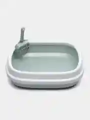 Лоток для кошек с бортами и с совком