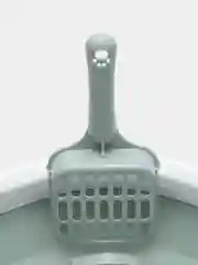 Лоток для кошек с бортами и с совком