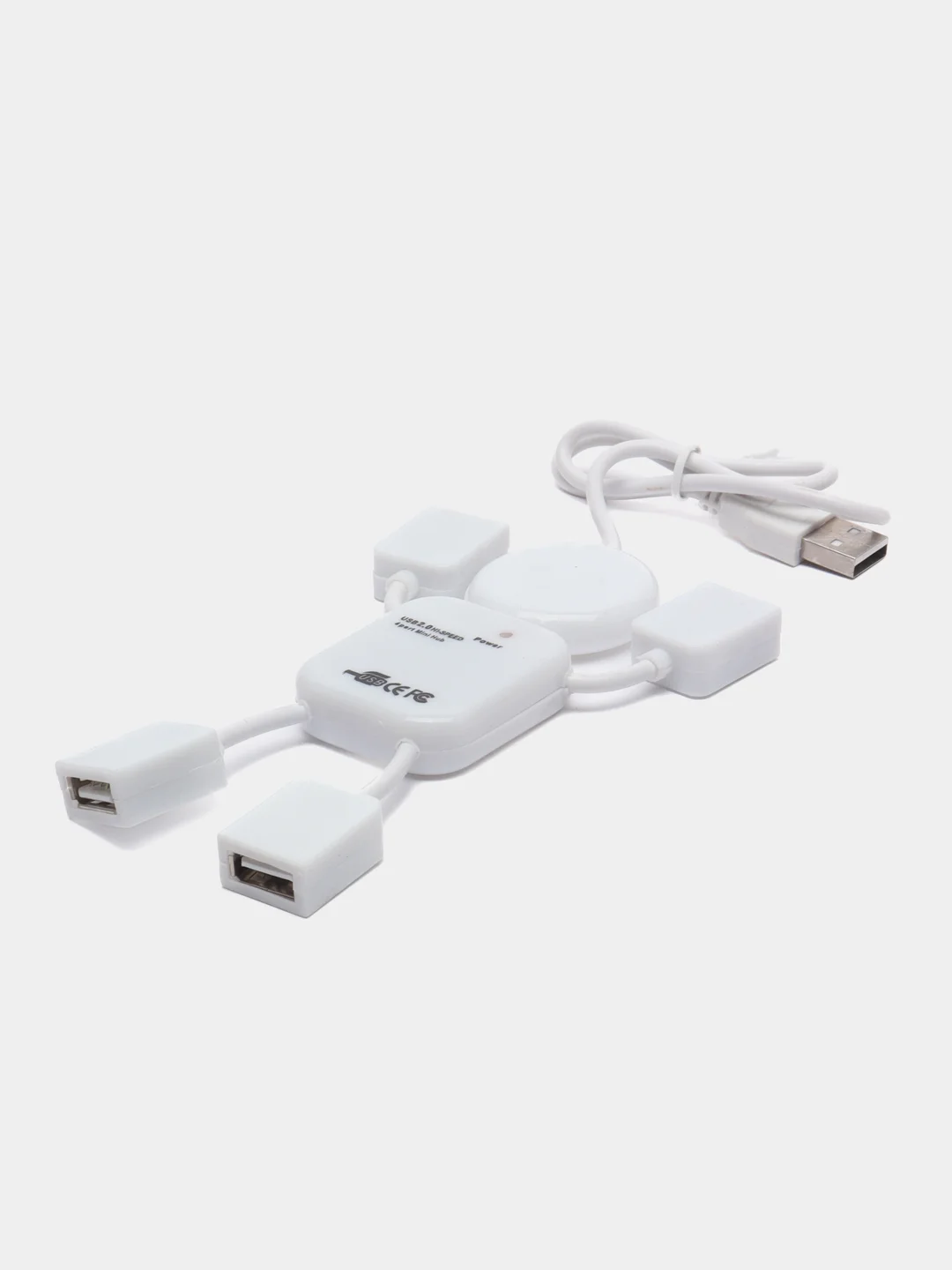 Hi-speed 4 port hub man USB-хаб, разветвитель на 4 порта, переходник HUB 2.0