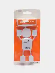 Hi-speed 4 port hub man USB-хаб, разветвитель на 4 порта, переходник HUB 2.0