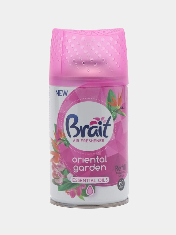 Brait Запасной блок автомат.Освежитель воздуха Oriental Garden 250мл (совместим с AirWick)
