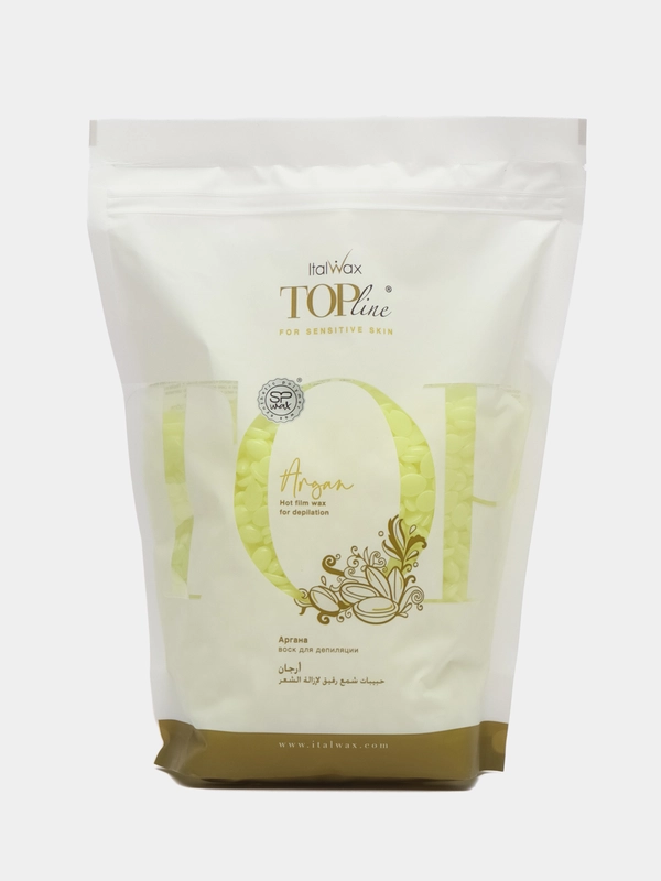 Воск пленочный  ITALWAX Top Line Аргана для депиляции, в гранулах, гранулированный
