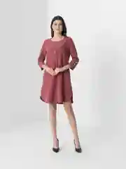 Пастельно-коралловый платье женское повседневное, прямого кроя, офисное, для беременных