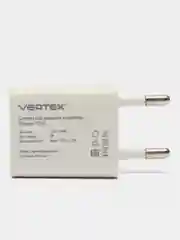 Сетевое зарядное устройство Vertex 2 x USB, блок питания 2.1 А , белый адаптер