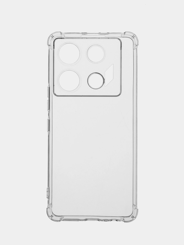 Противоударный чехол для Infinix GT 10 Pro силиконовый BROSCORP с усиленными углами