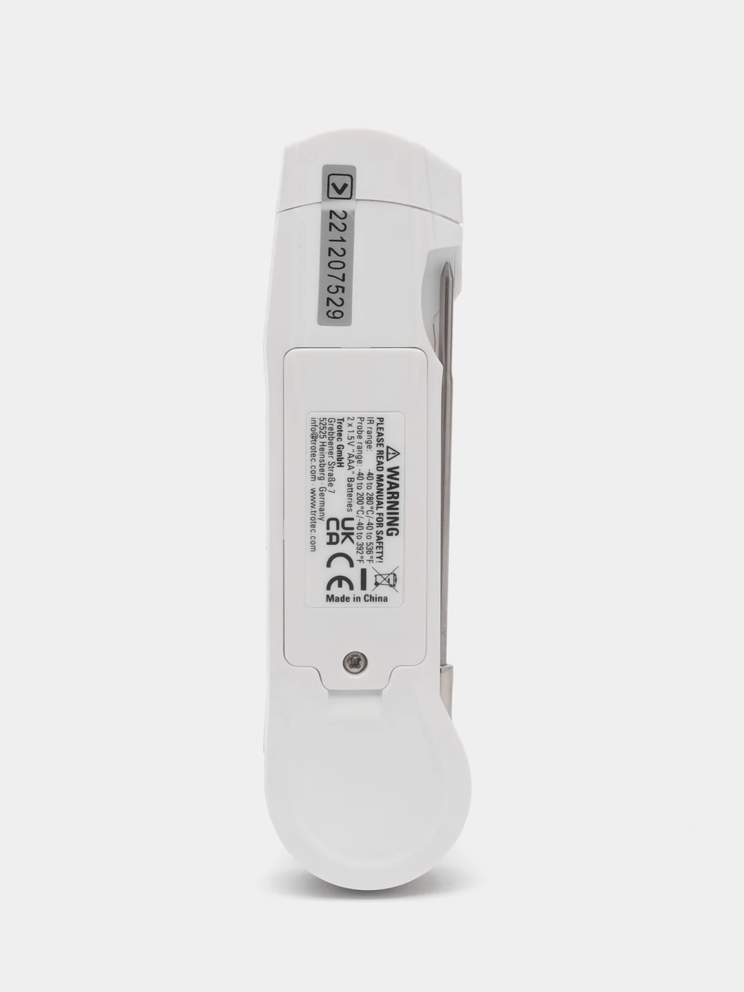 Пищевой термометр Trotec BP2F с ИК-сенсором