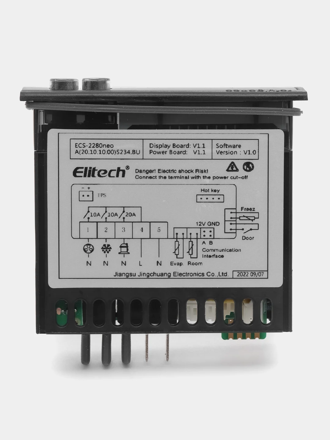 Универсальный цифровой контроллер температуры Elitech ECS-2280neo