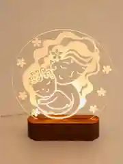 Желтый светильник ночник светодиодный LED