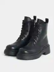 Черный женские ботинки, осенние, весенние