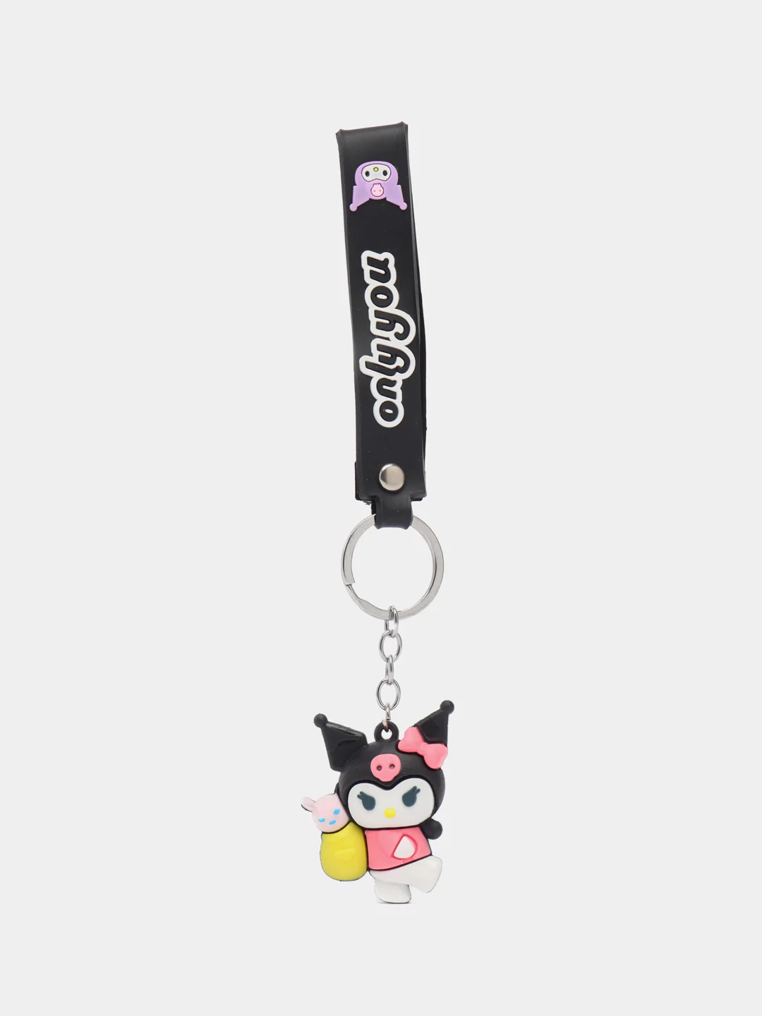 Хром брелок My Melody, Kuromi, Sinnamoroll, Hello Kitty