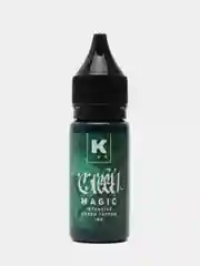 Зеленый тату пигменты, серия Magic intensive  tattoo ink 15 мл. Универсальные