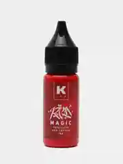 Красный тату пигменты, серия Magic intensive  tattoo ink 15 мл. Универсальные