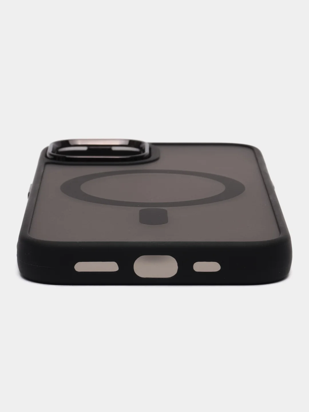 Черный противоударный чехол c MagSafe на iPhone 11, 12 Pro, 13